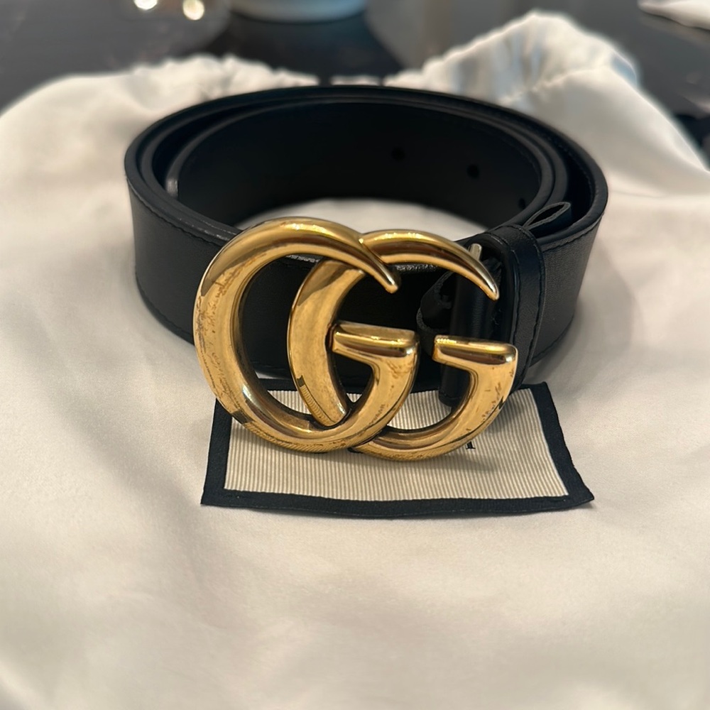 GUCCI Marmont belt size 75